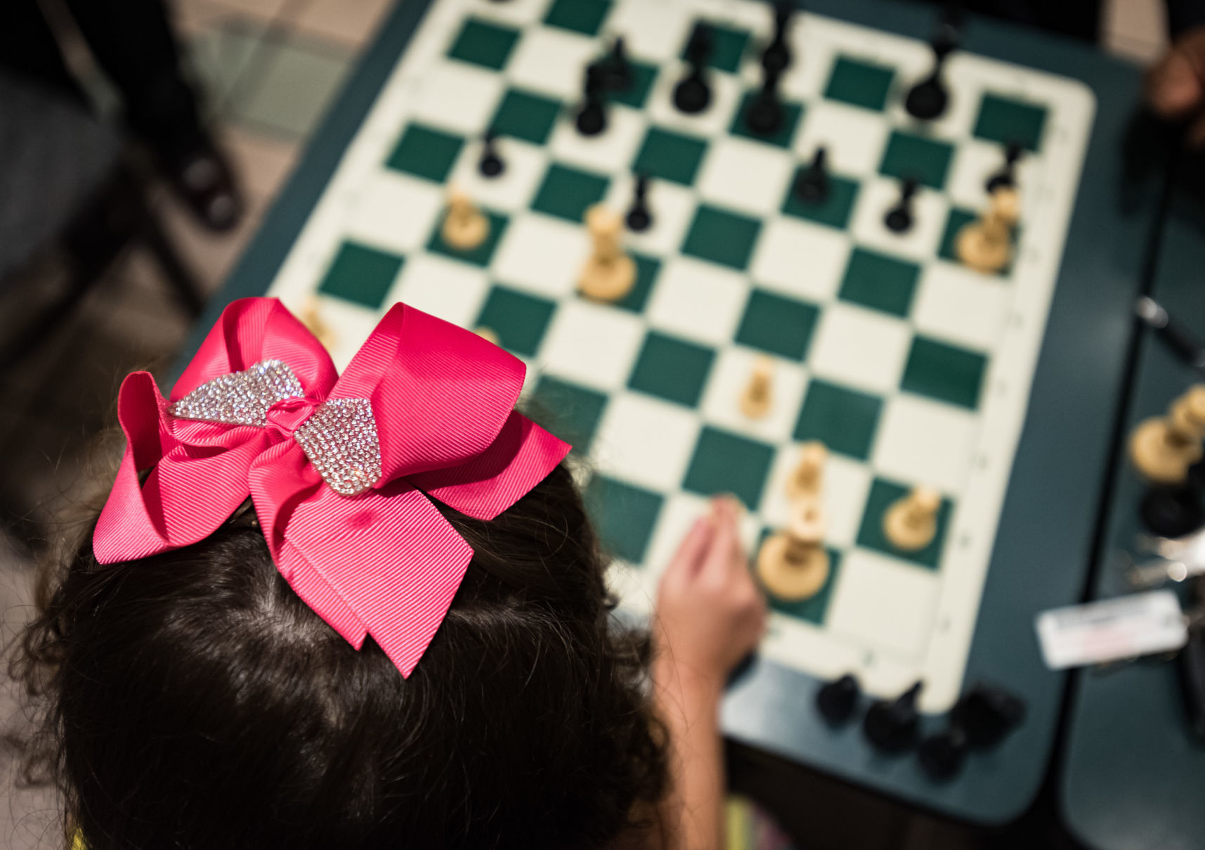 Celine Atassi 5 Year Old Chess Player